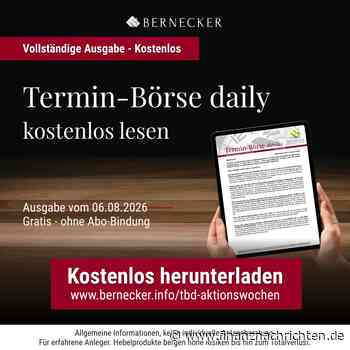 Termin-Börse daily kostenlos lesen - Gratisausgabe zum Download