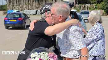 Off-duty officer saves man's life during parkrun