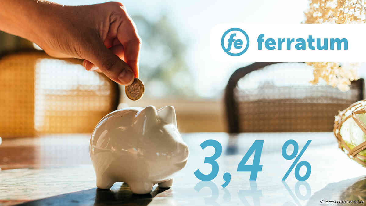 Ferratum-Festgeld im Check: Bis zu 3,40 Prozent Zinsen für Sparer