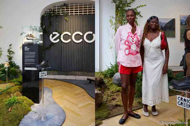 Ecco inszeniert Receptor-Technologie als Galerieerlebnis auf der Copenhagen Fashion Week