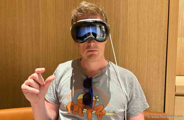 Apple Vision Pro may have found its reason to exist–and it’s not VR games