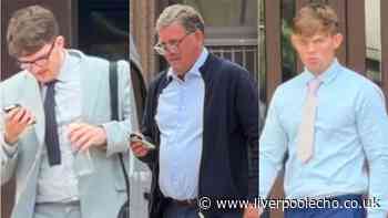 Dad and sons hurled pint glasses and gouged the eyes of mourners after funeral