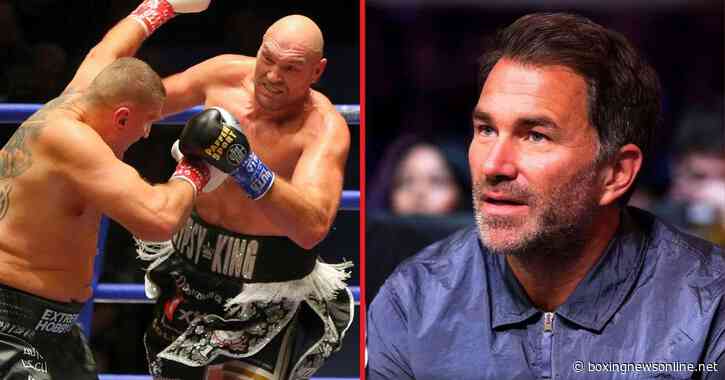 Eddie Hearn delivers verdict on Tyson Fury’s current ability ahead of Anthony Joshua fight