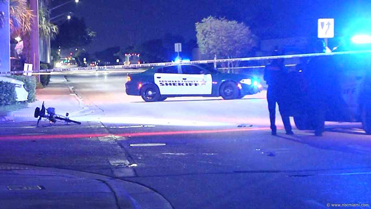 Man dies after he's found lying in roadway in Pompano Beach, BSO says