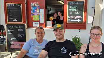 „Seestüberl“ am Haslacher See: So schmeißt Sebastian Jocher mit seinem Team den Kiosk