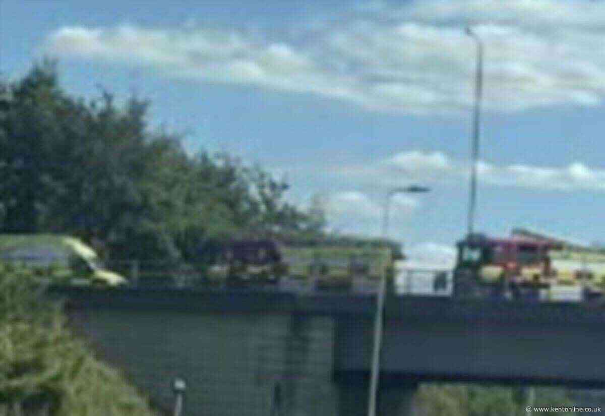 M2 shut due to ‘concerns for person’s welfare’