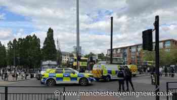 Piccadilly Gardens LIVE as cordon in place after police officer injured making arrest