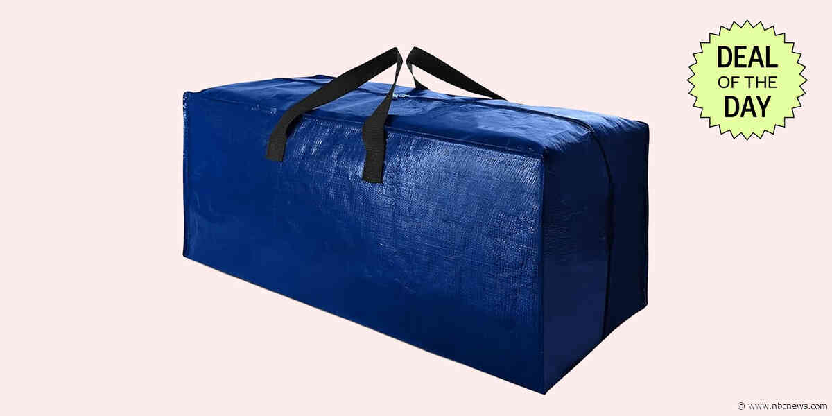 These sturdy moving bags are great for moving clothes, linens and more — they’re over 30% off