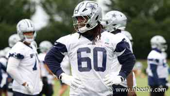 Tyler Guyton wins Dallas Cowboys starting left tackle job in training camp