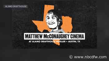 Austin's Alamo Drafthouse Mueller is now the Matthew McConaughey Cinema