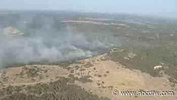 Jack County brush fire contained, burned over 900 acres