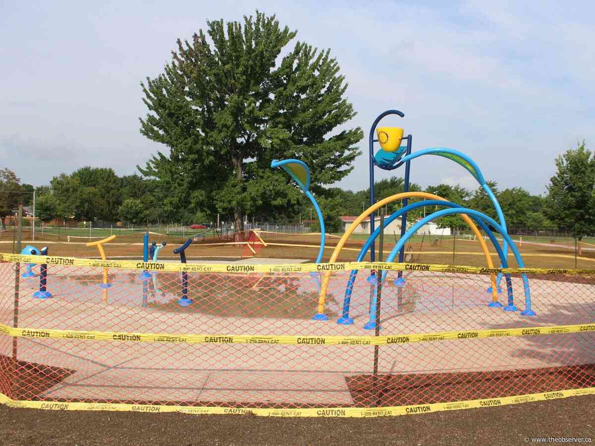 Germain Park splash pad opening soon
