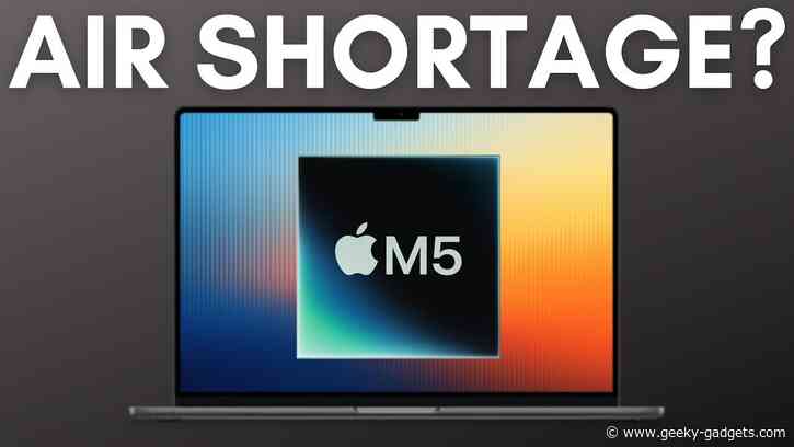 The AI Boom is Eating Apple’s Memory Supply : and Hitting MacBook Air Shipments