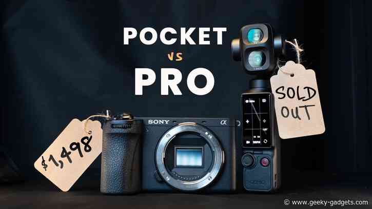 Choose Sony A6700 for Lenses or Pocket 4P for Portability