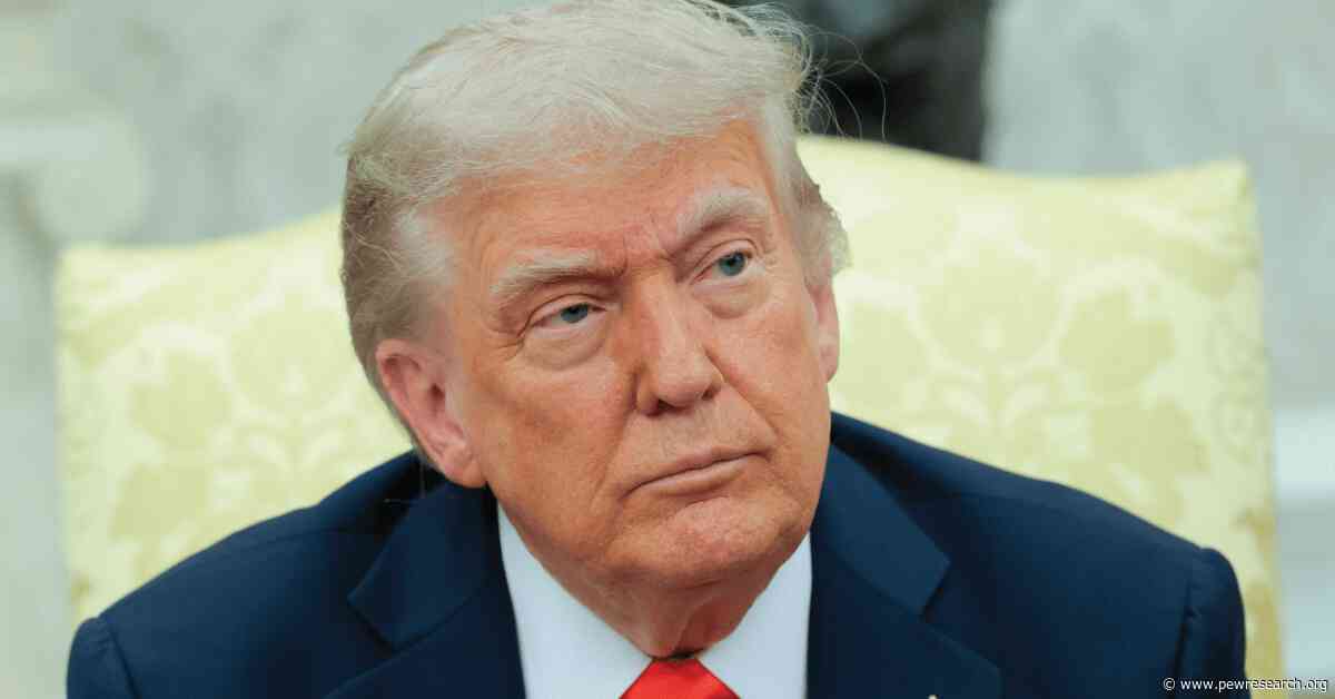 Trump’s job approval rating is low by historical standards