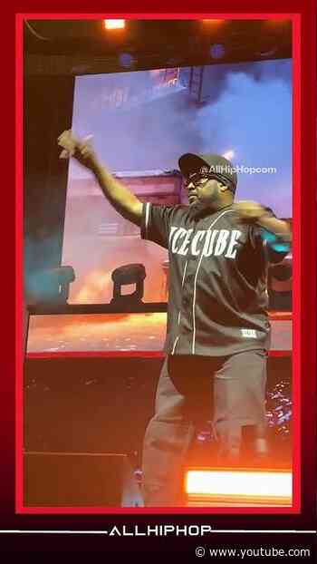 Ice Cube and W.C. Perform In Long Beach, CA