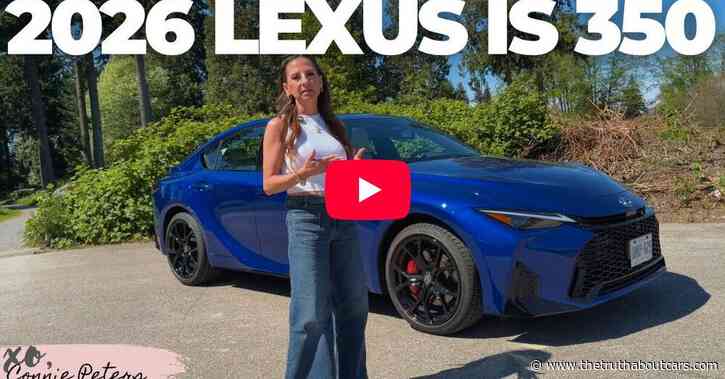 Sporty and Newly Updated: 2026 Lexus IS 350