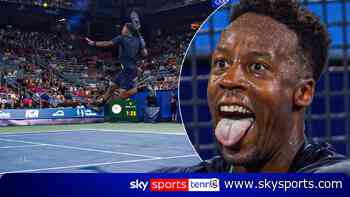 Monfils sends Canada wild with TWO Michael Jordan-esque leaping shots!