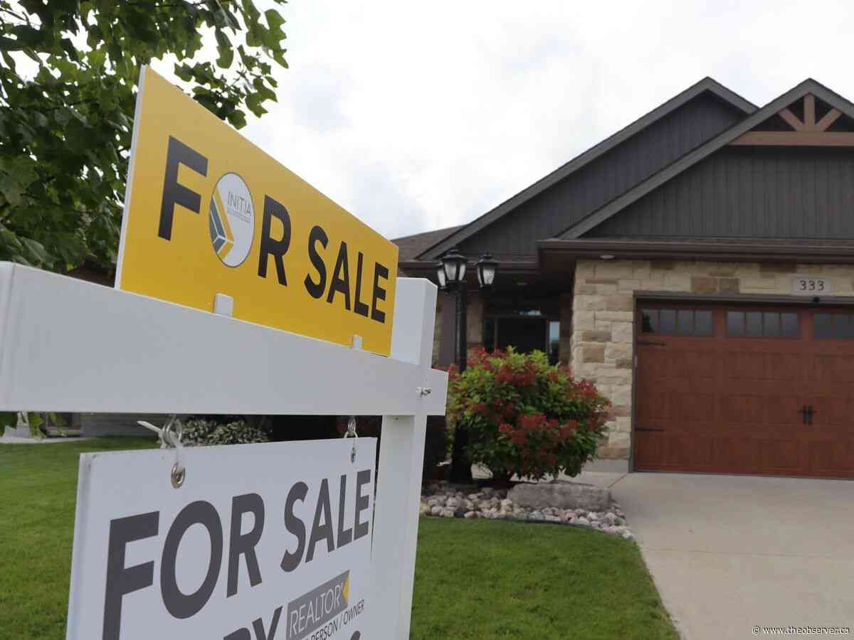Sarnia-area home sales slowed in July
