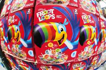Kellogg says it's getting rid of artificial cereal dyes by year's end