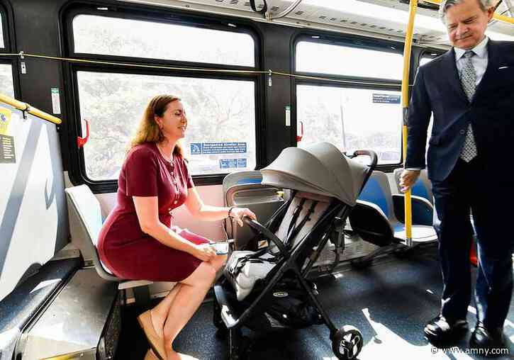 Babies on board: MTA moves to expand space for unfolded strollers on buses systemwide