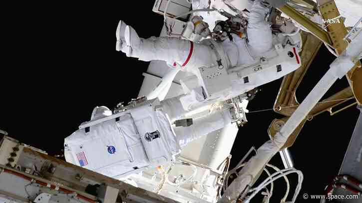 '1 more step': NASA astronauts conduct 6.5-hour spacewalk to prep ISS for solar array upgrade