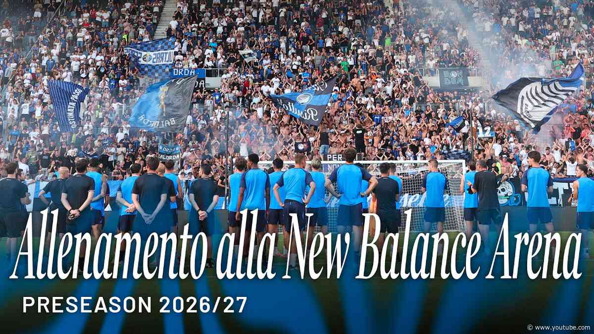 L'allenamento alla New Balance Arena 🏠🏃