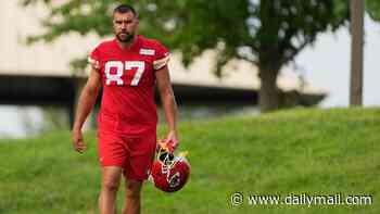 Andy Reid addresses Travis Kelce's 'dad bod' after fans joked Taylor Swift was 'feeding him well' before training camp