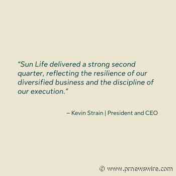 Sun Life Reports Second Quarter 2026 Results