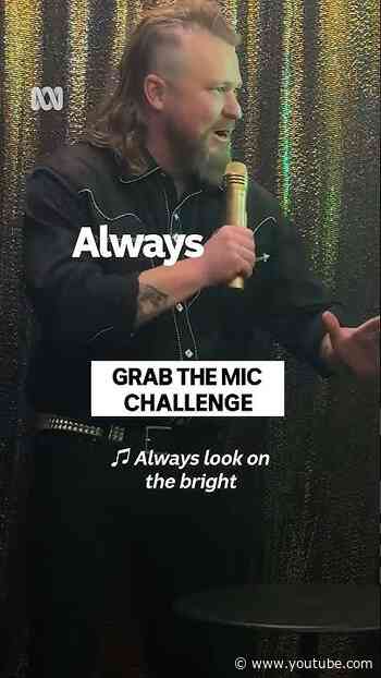 Mic grab challenge is the perfect game night idea