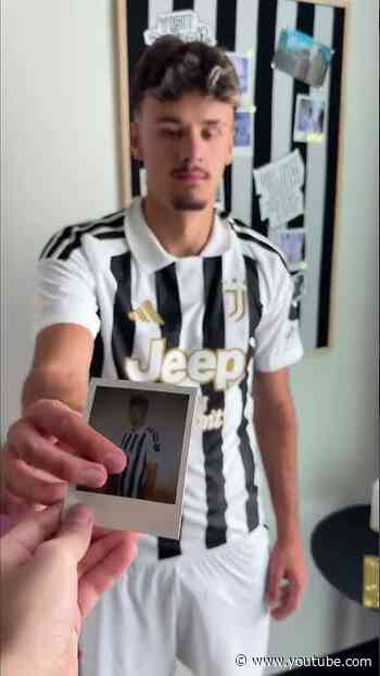Kerim Alajbegovic' first Juventus snapshot 📸😉