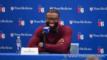 Jaylen Brown details bumpy Celtics exit, relationships with Jayson Tatum, Joel Embiid in 76ers introduction