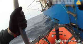 Possible illegal fishing operations, including shark finning, found during DFO patrols