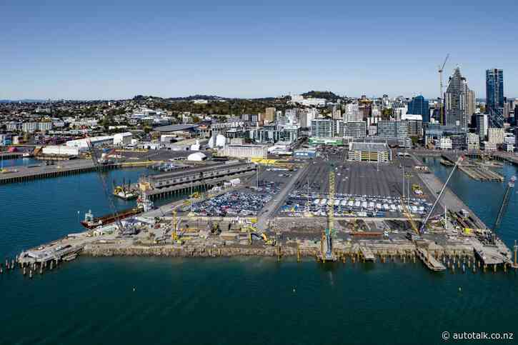 Port of Auckland reaches major milestone on Bledisloe North wharf