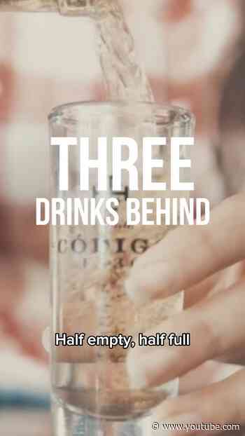 "So, set ‘em up, Joe, Set ‘em up all around..." 🥃  #ThreeDrinksBehind