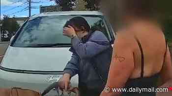 Mother too afraid to leave her home after she was headbutted by a stranger in front of her baby