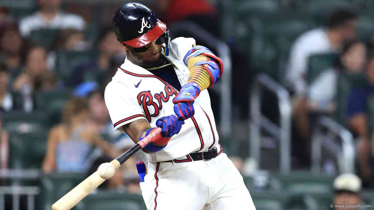 MLB blooper of the year? Braves' Ronald Acuña Jr. homers thanks to colliding Marlins outfielders