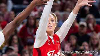 Sophie Cunningham and her Fever teammates get hero's welcome back in Indianapolis after hostile backlash to her stance on trans athletes