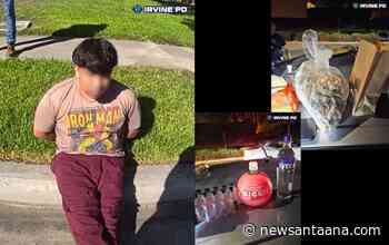 Santa Ana man arrested in Irvine for selling drugs and booze to minors via social media