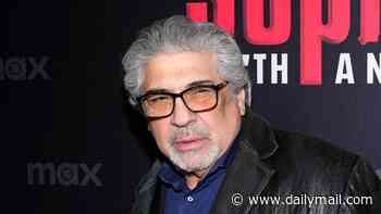 The Sopranos stars Steven Van Zandt and others reunite in New York for Vincent Pastore's funeral service... days after his death at age 80