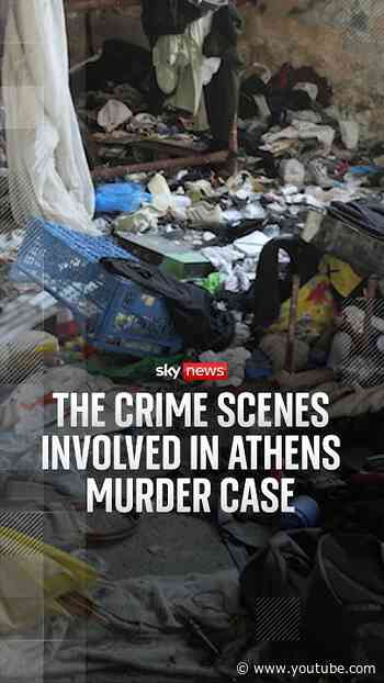 The crime scenes involved in Athens murder case
