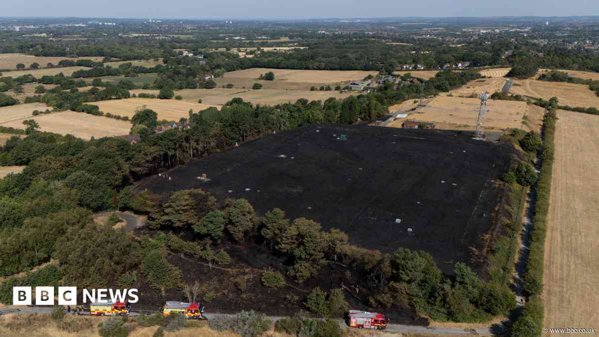 Why has the West Midlands had so many fires?