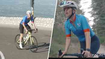 Eline waagt een poging de mythische Mont Ventoux te beklimmen