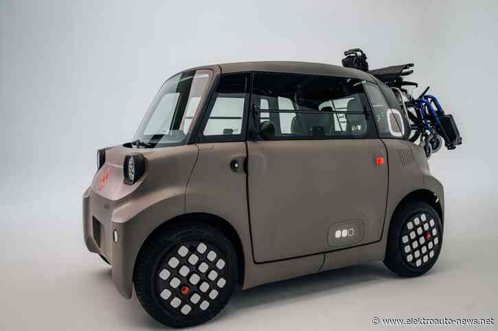 Citroën ami[for]all: E-Fahrzeug für Rollstuhlfahrer:innen