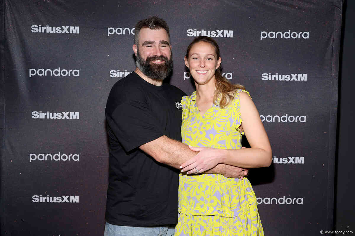 Kylie Kelce Shares the Moment That Made Jason So Emotional at Travis and Taylor Swift’s Wedding