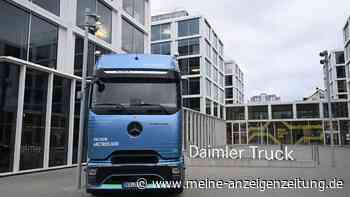 Gewinn bei Dax-Konzern Daimler Truck knapp halbiert