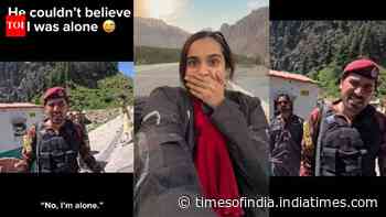 Solo female biker's Pakistan border chat goes viral; fear of solo travel
