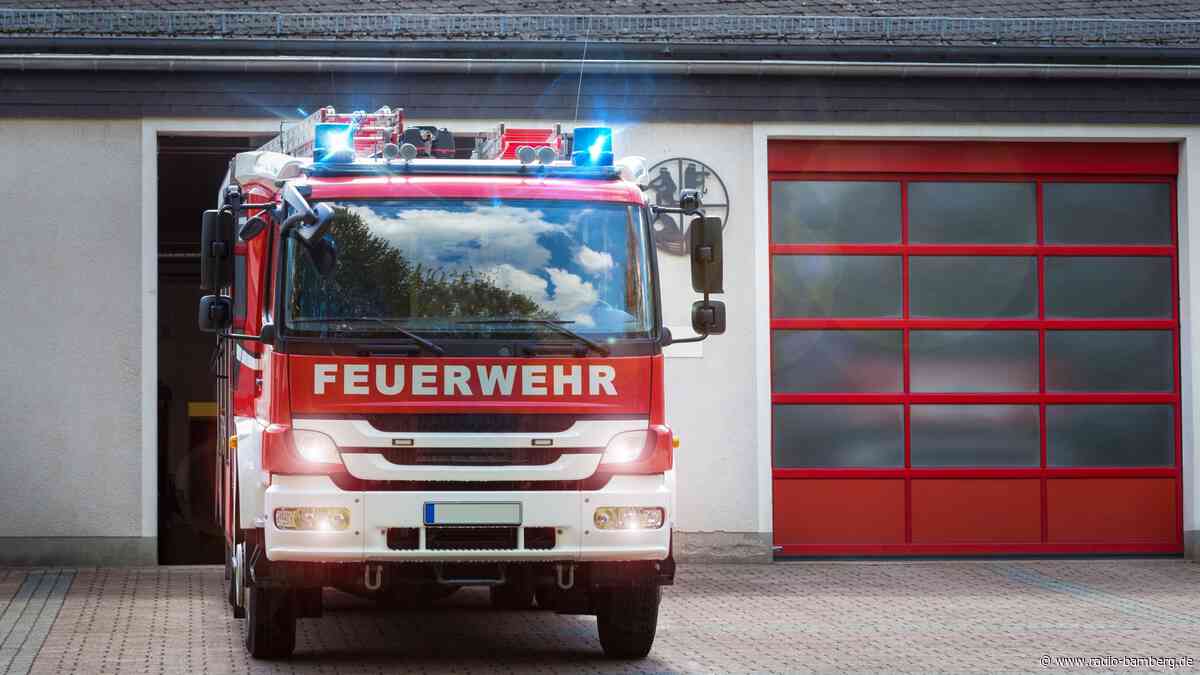 Schwarze Rauchwolken über Teilen Bambergs
