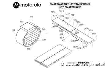 Motorola’s volgende truc: een smartwatch die uitvouwt tot telefoon