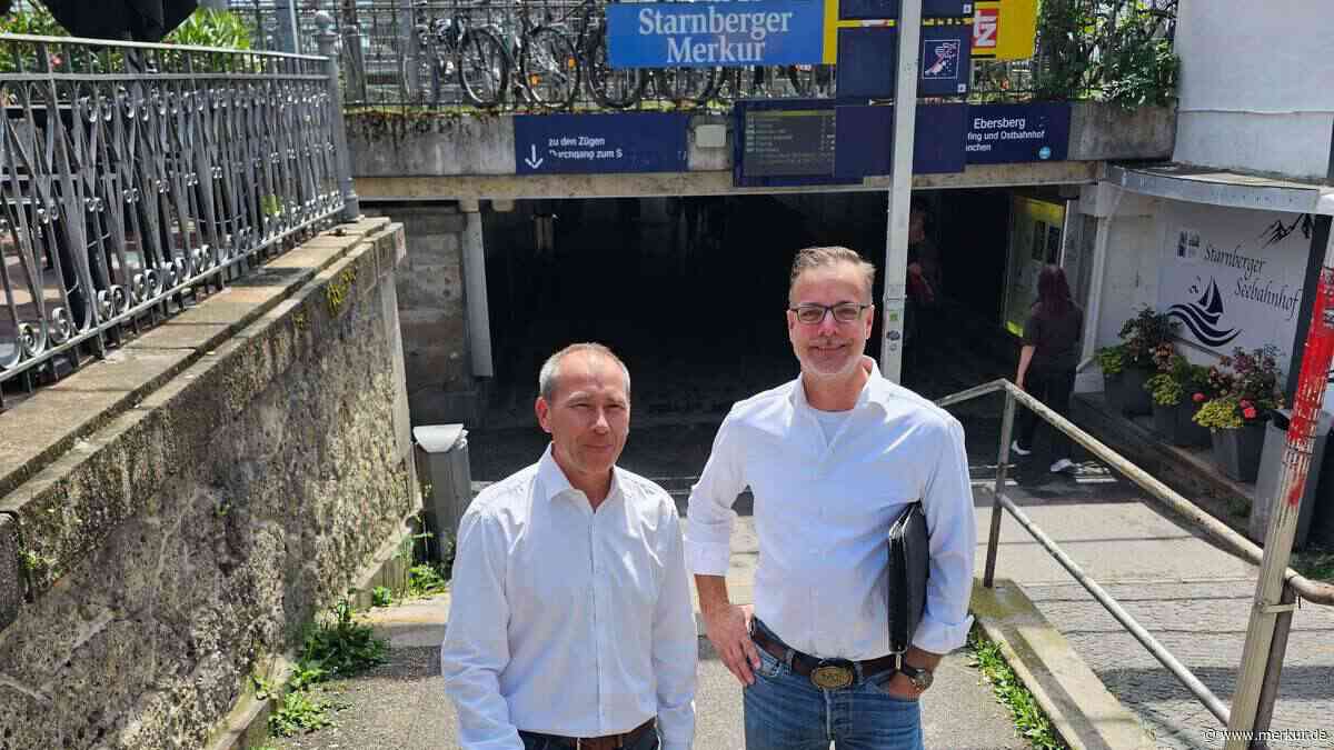 CSU verschönert Unterführung am Bahnhof See – Bahn bessert Stufen nach